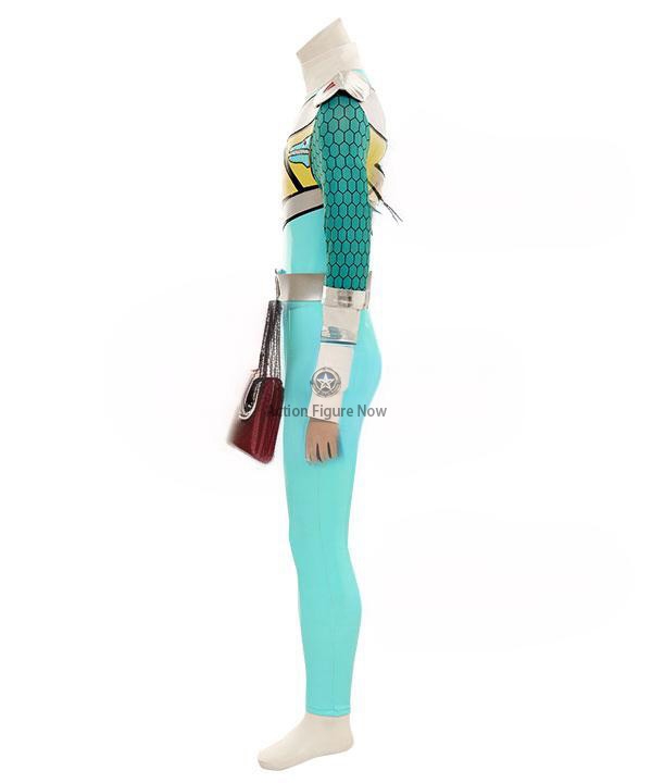 Green Ranger Dino Charge Cosplay Costume - Power Rangers