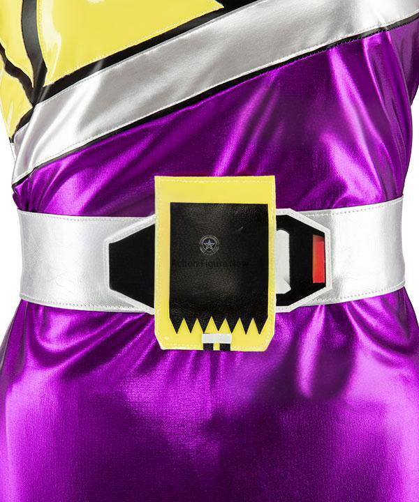 Power Rangers Dino Charge Purple Ranger Costume - Cosplay Outfit