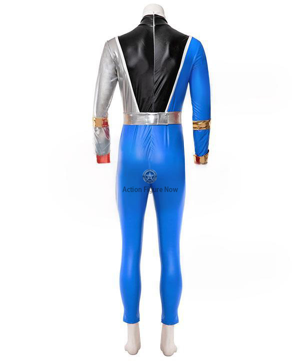 Blue Dino Fury Ranger Costume - Power Rangers Cosplay Outfit