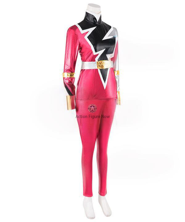 Power Rangers Dino Fury Pink Ranger Costume for Cosplay