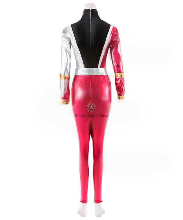 Power Rangers Dino Fury Pink Ranger Costume for Cosplay