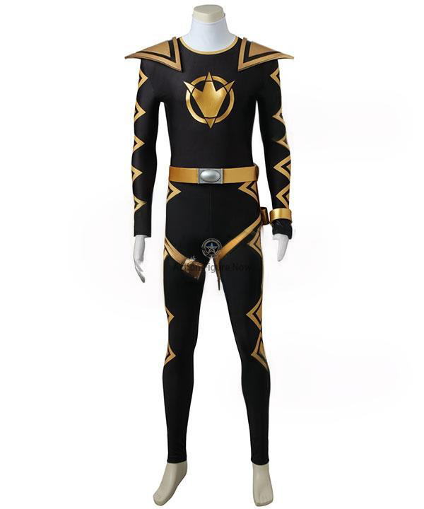 Black Dino Ranger Tommy Oliver Cosplay Costume - Power Rangers Dino Thunder