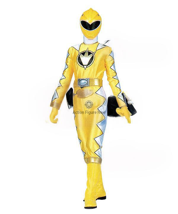 Yellow Dino Ranger Costume - Power Rangers Dino Thunder Cosplay