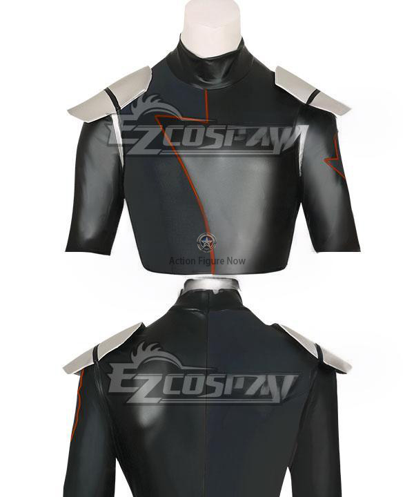 Black Power Rangers HyperForce Costume for Cosplay - EMPR037