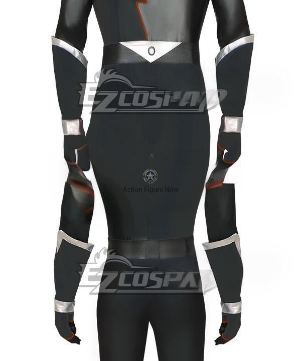 Black Power Rangers HyperForce Costume for Cosplay - EMPR037