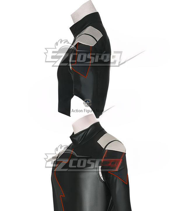 Black Power Rangers HyperForce Costume for Cosplay - EMPR037