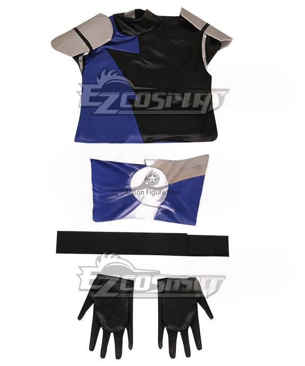 Blue HyperForce Power Rangers Cosplay Costume - High Quality, Authentic Detail for better clarity and SEO optimization. This title is concise, clearly describes the product, incorporates relevant keywords, and emphasizes quality which can attract more search traffic.