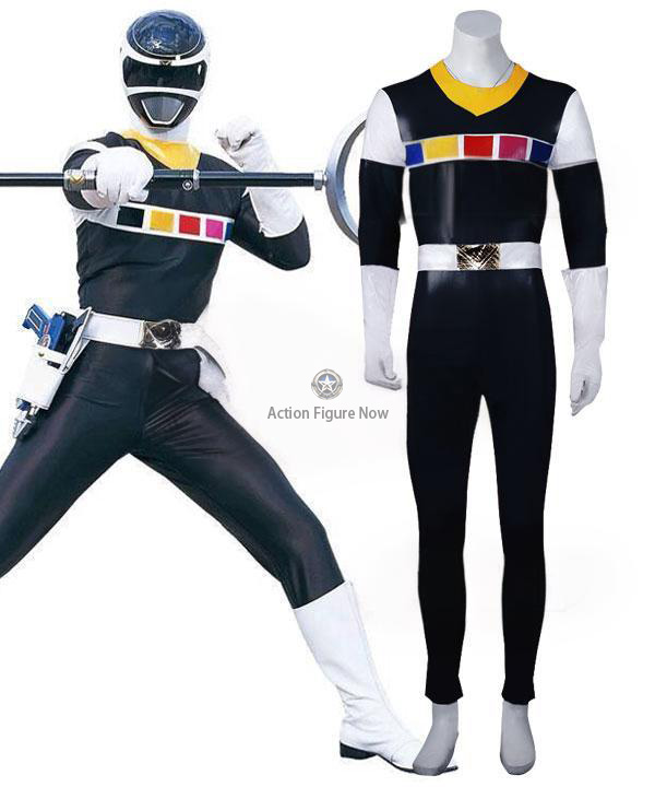 Black Space Ranger Costume - Power Rangers In Space Cosplay Outfit