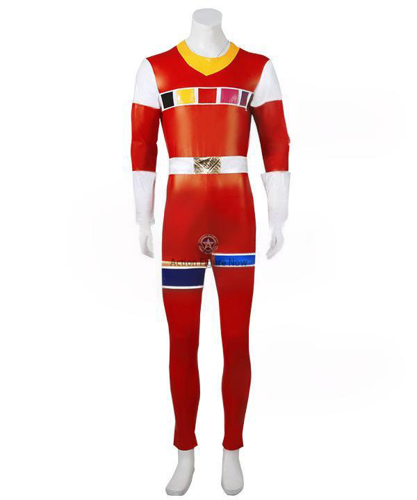 Red Space Ranger Costume - Power Rangers In Space Cosplay Outfit