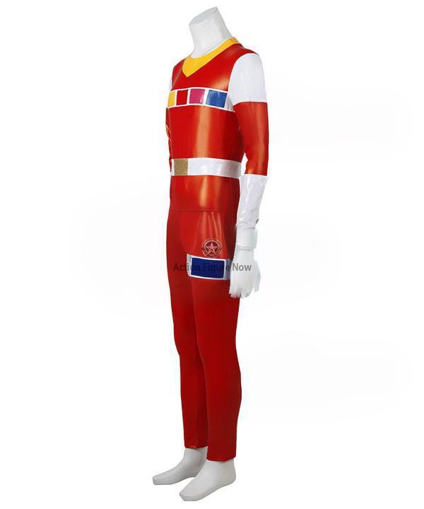Red Space Ranger Costume - Power Rangers In Space Cosplay Outfit