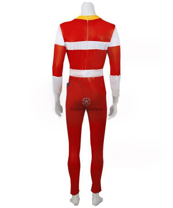 Red Space Ranger Costume - Power Rangers In Space Cosplay Outfit