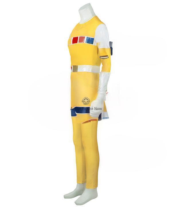 Yellow Space Ranger Power Rangers Cosplay Costume