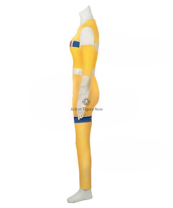 Yellow Space Ranger Power Rangers Cosplay Costume
