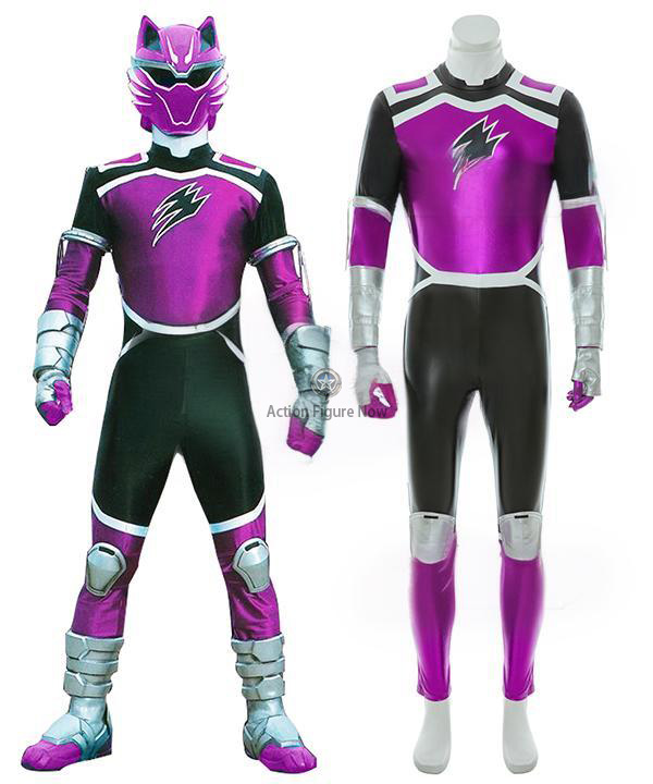 Jungle Fury Wolf Ranger Costume - Power Rangers Cosplay