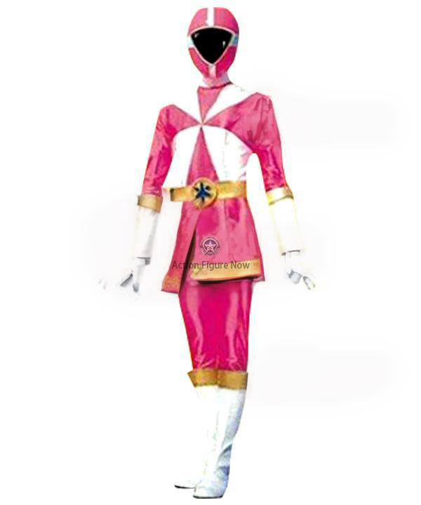 Power Rangers Lightspeed Rescue Cosplay Costume - Pink Ranger Uniform