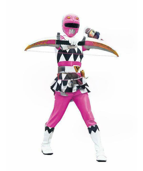 Power Rangers Lost Galaxy Pink Ranger Cosplay Outfit EMPR078