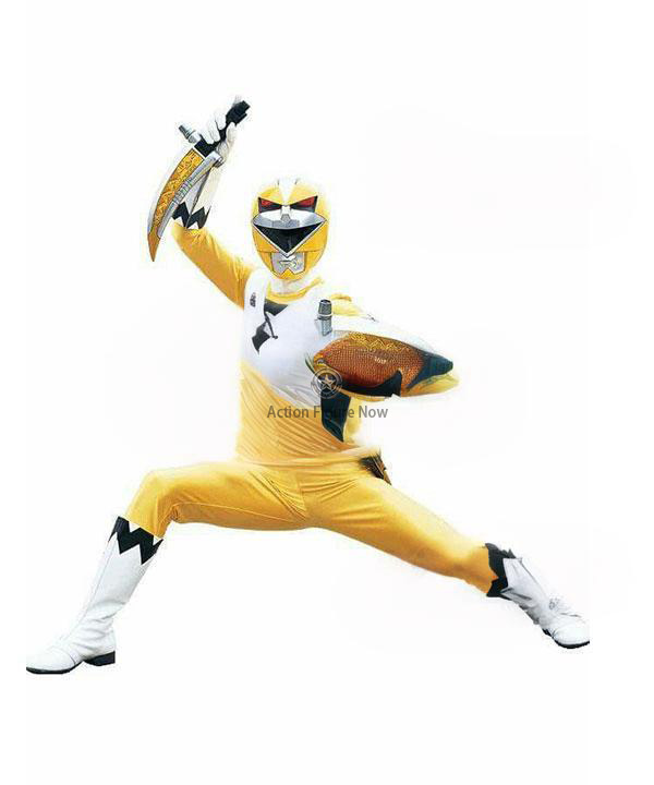 Yellow Galaxy Ranger Costume - Power Rangers Lost Galaxy Cosplay