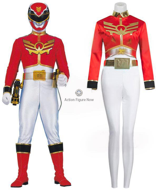 Red Ranger Megaforce Costume - Power Rangers Cosplay Outfit