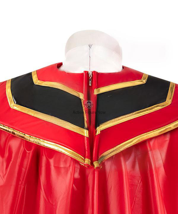 Red Mystic Ranger Costume from Power Rangers Mystic Force - Authentic Cosplay Outfit