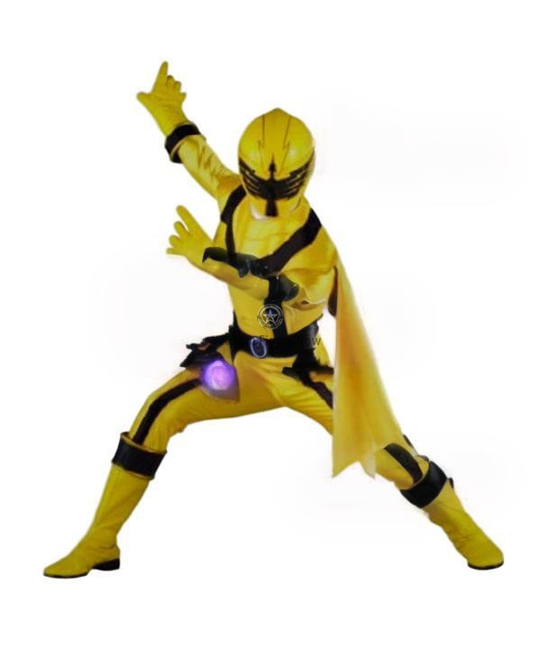 Mystic Force Power Rangers Yellow Ranger Costume for Cosplay