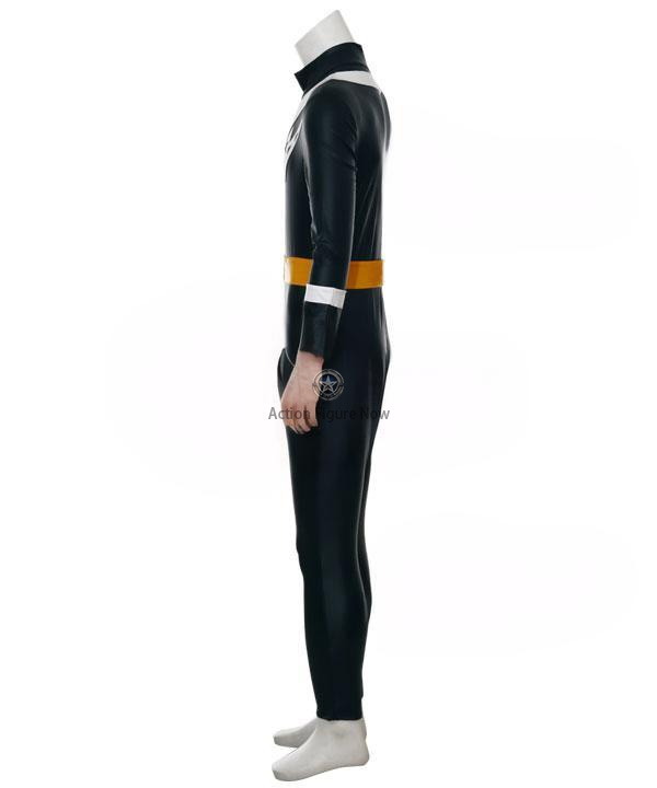 Power Rangers Black Aquitar Ranger Cosplay Outfit - Mighty Morphin Alien Series