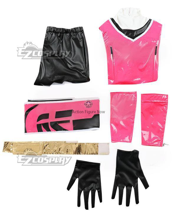 Pink Ninja Steel Power Rangers Cosplay Costume