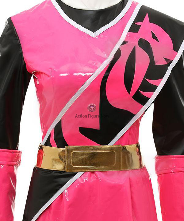 Pink Ninja Steel Power Rangers Cosplay Costume
