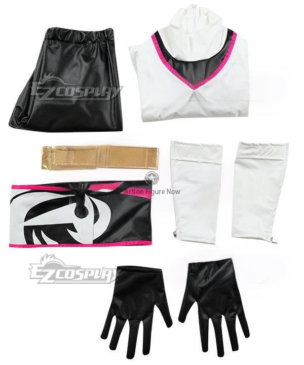 White Ninja Steel Power Ranger Cosplay Costume
