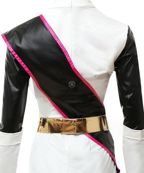 White Ninja Steel Power Ranger Cosplay Costume