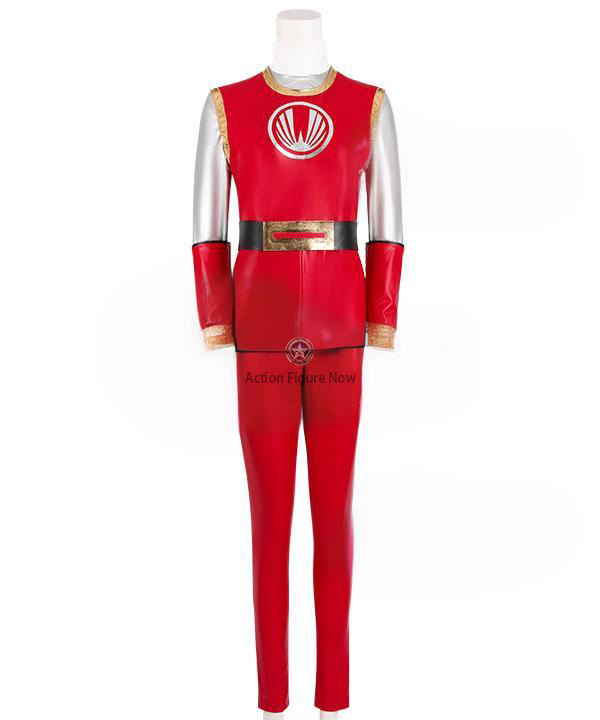 Red Wind Ranger Costume - Power Rangers Ninja Storm Cosplay
