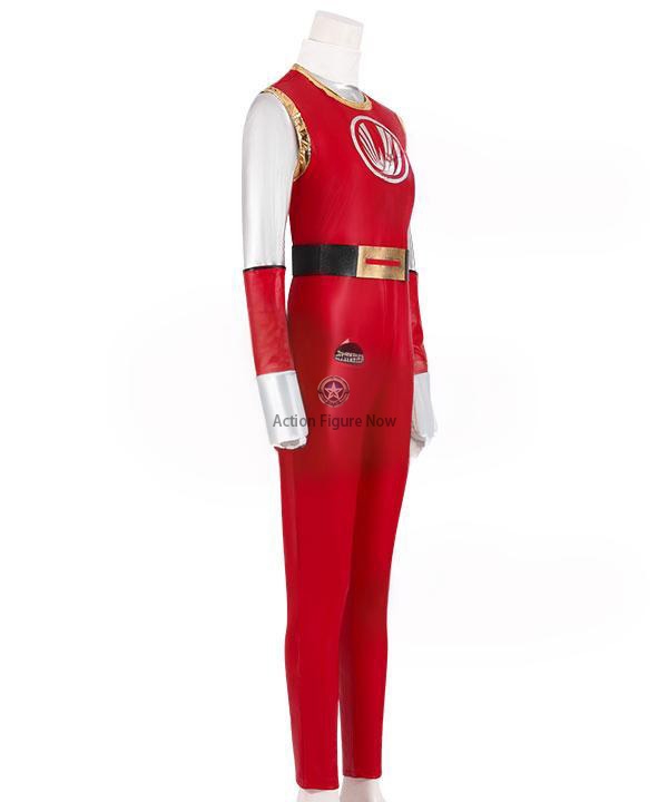 Red Wind Ranger Costume - Power Rangers Ninja Storm Cosplay