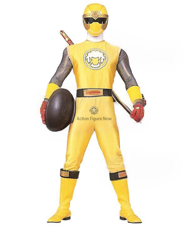 Yellow Wind Ranger Cosplay Costume from Power Rangers Ninja Storm Series - EMPR019