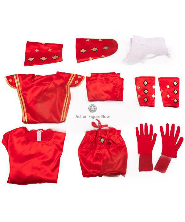 Red Ninja Ranger Cosplay Costume - Power Rangers Ninjetti Series