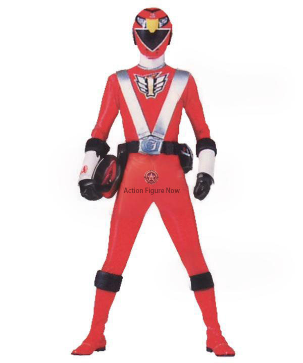 Red Ranger Operator Series Costume from Power Rangers RPM - High-Quality Cosplay Outfit