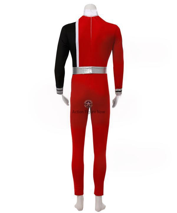 Red Power Rangers SPD Ranger Cosplay Outfit