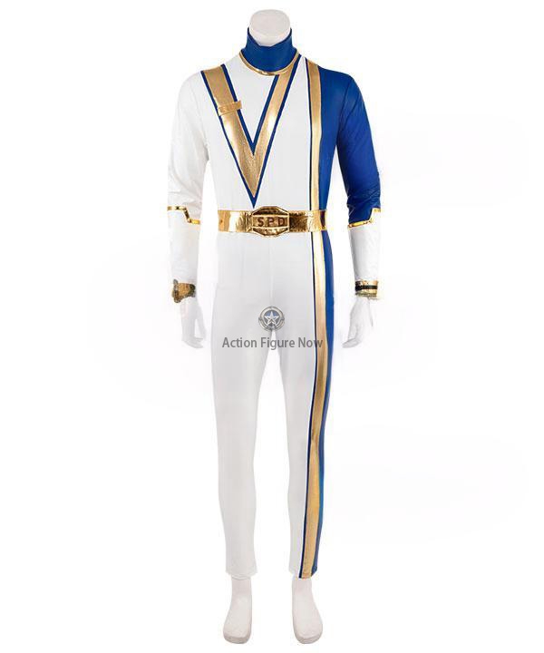 Omega Ranger Costume from Power Rangers SPD - High-Quality Cosplay Outfit
