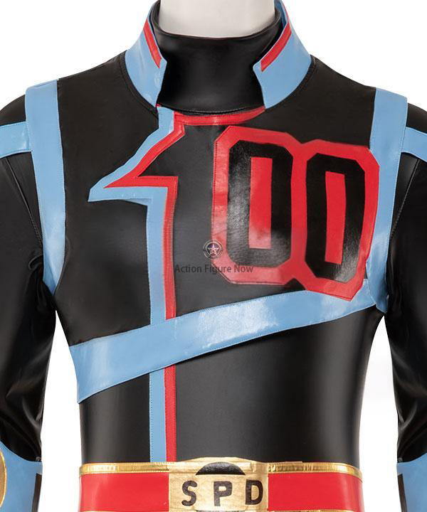 SPD Shadow Ranger Costume - Power Rangers S.P.D. Cosplay Outfit