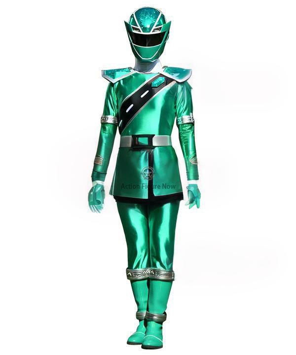 Green Kiramai Ranger Costume - Super Sentai Series Cosplay