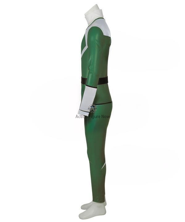 Green Ranger Costume from Power Rangers Time Force - Cosplay Outfit
