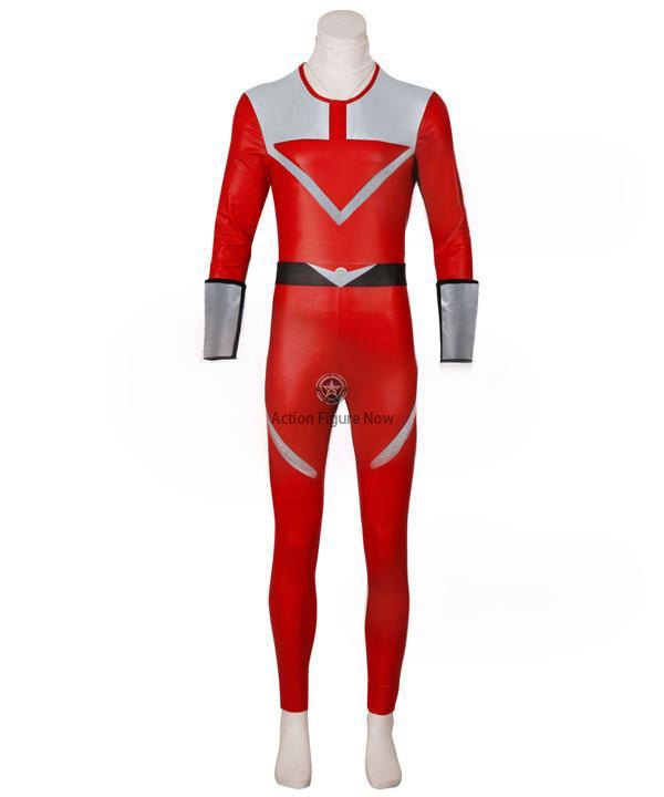 Red Ranger Time Force Cosplay Outfit - Authentic Power Rangers Costume