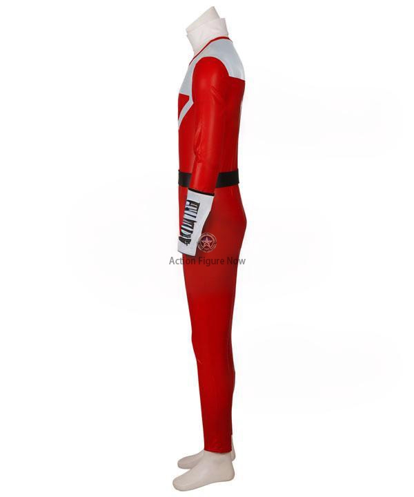 Red Ranger Time Force Cosplay Outfit - Authentic Power Rangers Costume