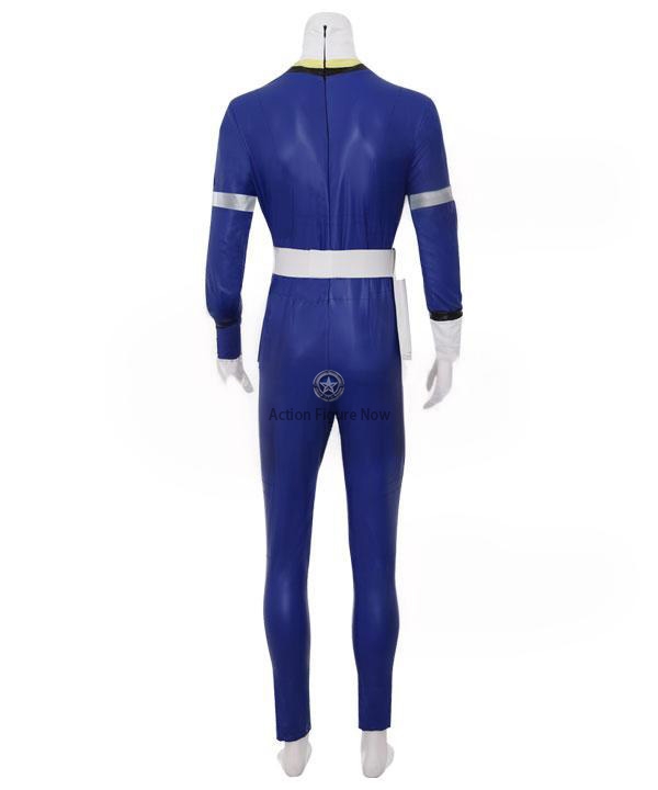 Blue Turbo Ranger Costume - Power Rangers Turbo Cosplay Outfit