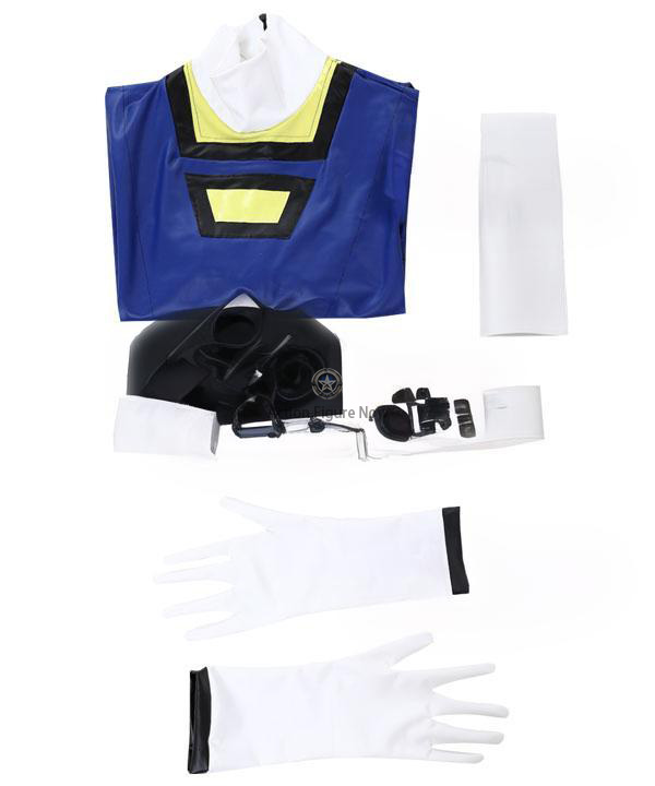Blue Turbo Ranger Costume - Power Rangers Turbo Cosplay Outfit