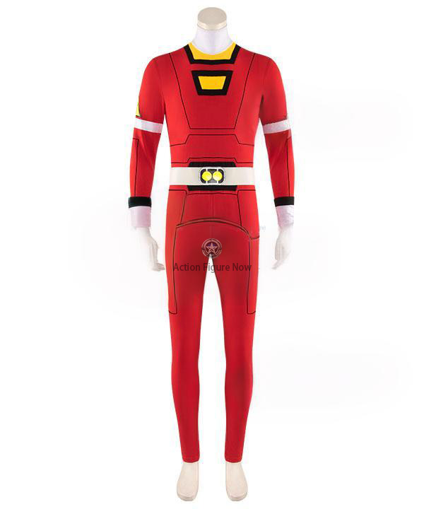Red Turbo Ranger Cosplay Costume - Power Rangers Turbo Tommy Oliver Outfit