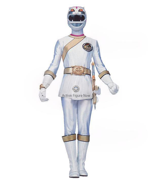 White Wild Force Ranger Power Rangers Cosplay Costume