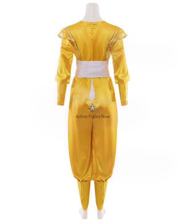 Power Rangers Yellow Ninja Ranger - Ninjetti Cosplay Costume