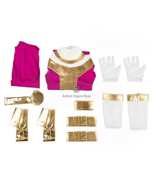 Power Rangers Zeo Pink Ranger Cosplay Outfit - High-Quality Costume EMPR050