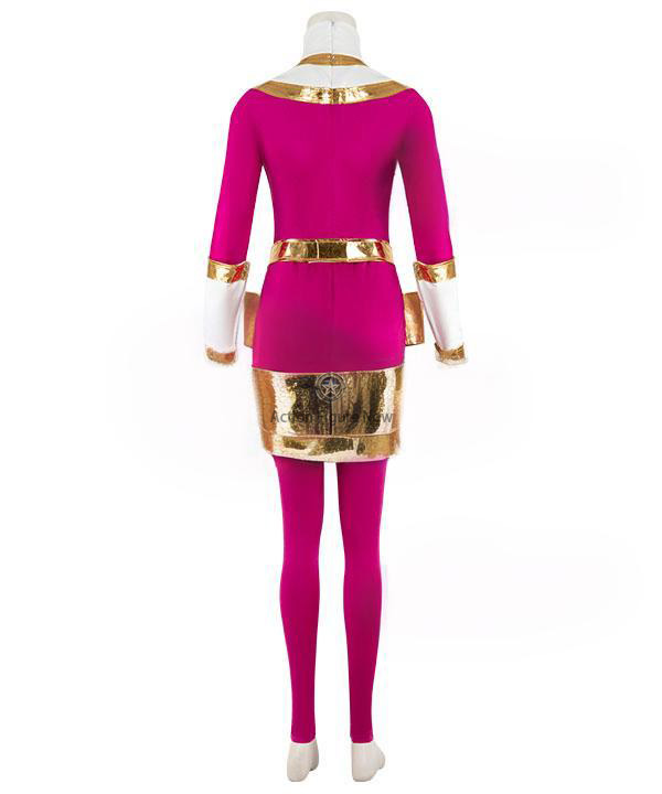 Power Rangers Zeo Pink Ranger Cosplay Outfit - High-Quality Costume EMPR050