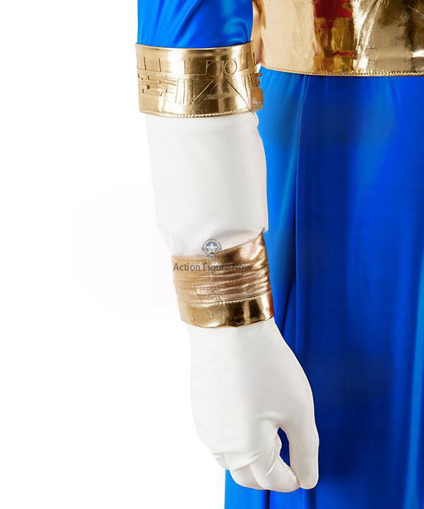 Blue Zeo Ranger III Power Rangers Cosplay Outfit - EMPR048
