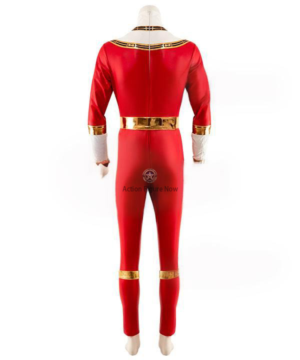 Red Ranger Tommy Oliver Power Rangers Zeo Cosplay Costume